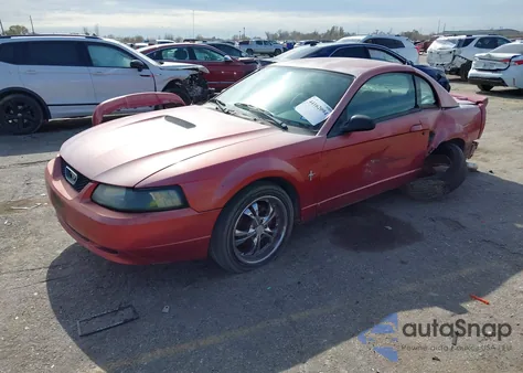 2001 Ford Mustang z USA, uszkodzony, nr VIN 1FAFP404X1F239446